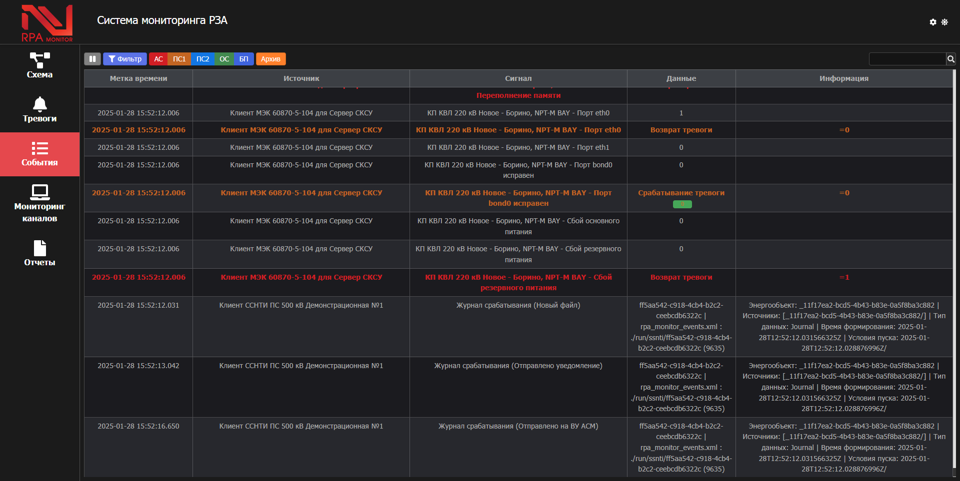 главная страница сайта 